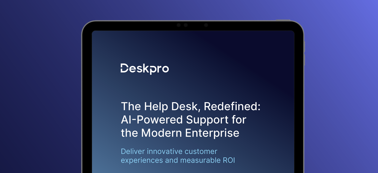 The Help Desk, Redefined: AI-Powered support for the modern enterprise